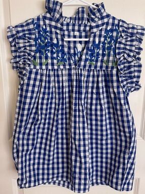 Spirit Dress Bluebonnet Blouse
